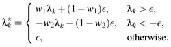 Results from Eigenvalue Blending for Projected Newton